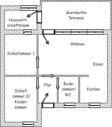 Ferienhaus Brigitte ベンサージール エクステリア 写真